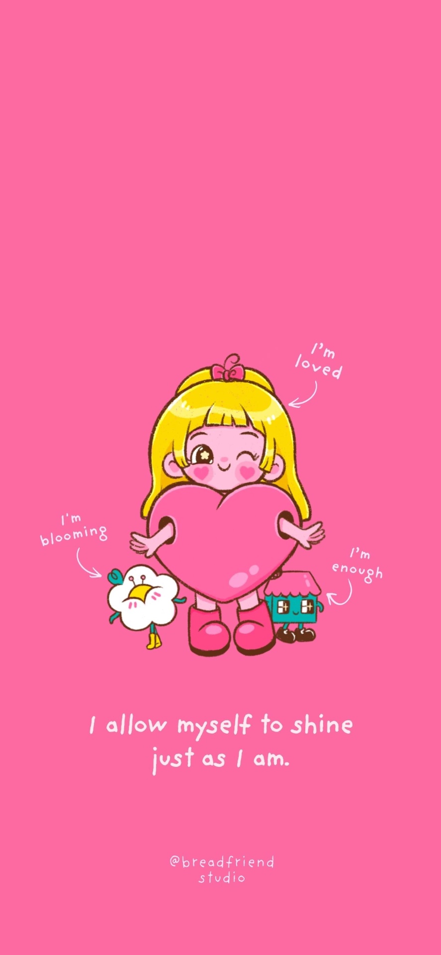 Girly Pink · iPhone